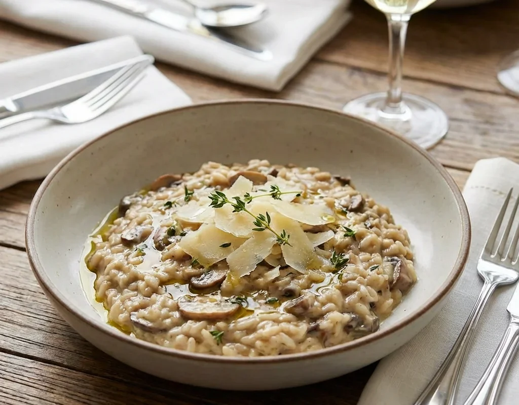 ריזוטו פטריות